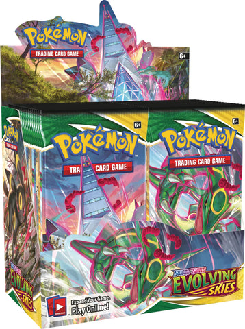 Pokémon TCG: Sword & Shield-Evolving Skies Booster Display Box (36 Packs)