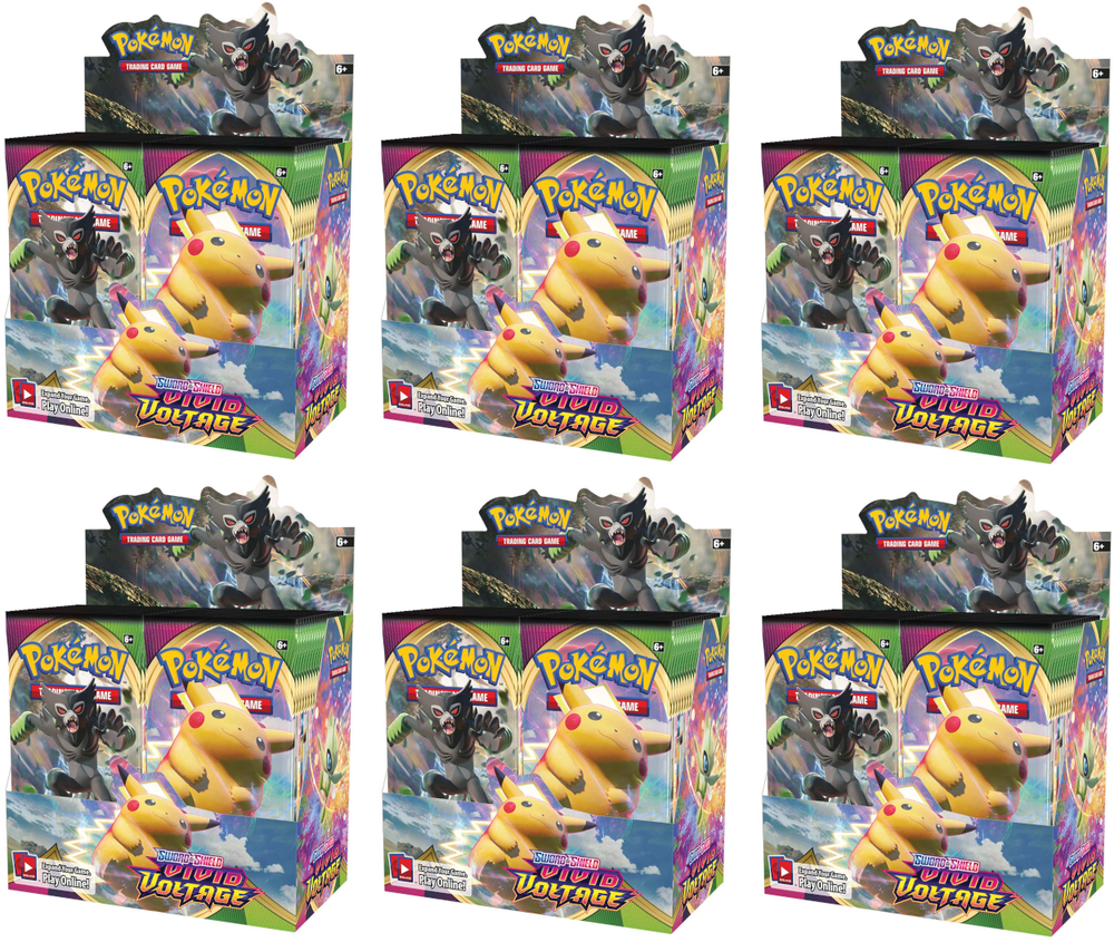 Sword & Shield: Vivid Voltage - Booster Box Case Sword & Shield: Vivid Voltage - Booster Box Case